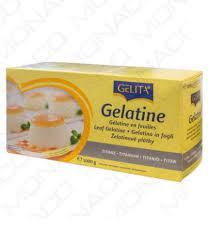 GELATINE  LEAF TITANIUM 1KG