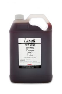 VINEGAR - RED WINE VINEGAR LIRAH 5L