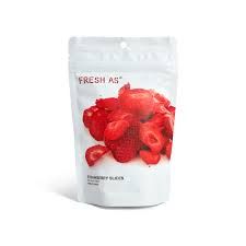 FREEZE DRIED STRAWBERRY SLICES 100G