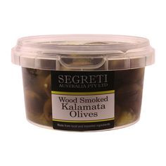 SEGRETI WOOD SMOKED KALAMATA 200G