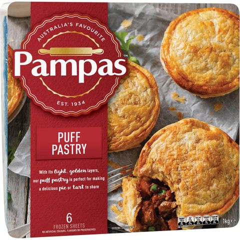PASTRY - PAMPAS PUFF PASTRY 1KG