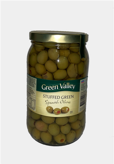 OLIVES GREEN STUFFED GREEN VALLEY 2KG