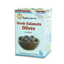 OLIVES WHOLE KALAMATA 12KG