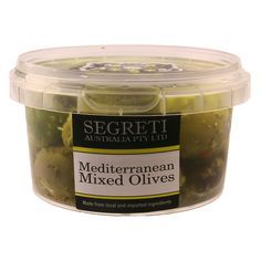 OLIVES - SEGRETI MEDITERRANEAN MIX 200G