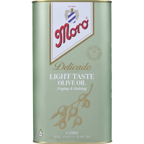 OLIVE OIL -  MORO PURE LIGHT 4 LITRE