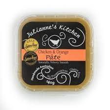 JULIANNE'S KITCHEN CHICKEN AND ORANGE PATE 140G