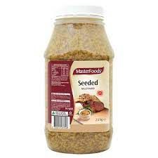 MASTERFOODS SEEDED MUSTARD 2.5KG