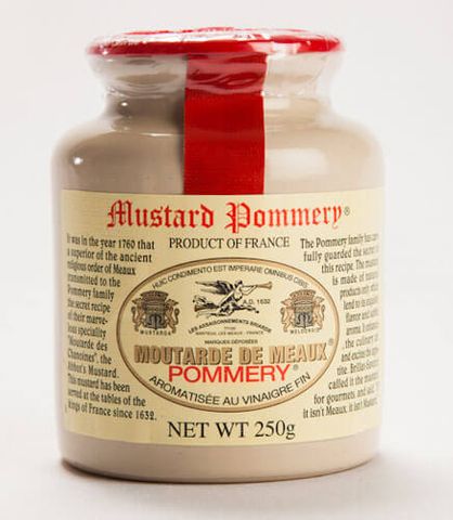 MUSTARD - SEEDED POMMERY 250G