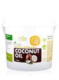 COCONUT OIL - REFINED 4L (ORGANIC)