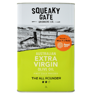 OLIVE OIL - SQUEAKY GATE EXTRA VIRGIN (AUS) 3L