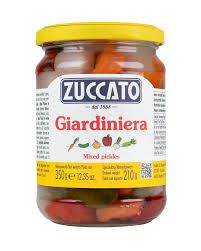 ZUCCATO GIARDINIERA (MIXED PICKLES) 350G