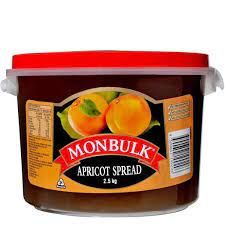 JAM APRICOT 2.5KG MONBULK