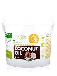 COCONUT OIL 4L VIRGIN (ORGANIC.)