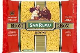 PASTA - SAN REMO RISONI 500G