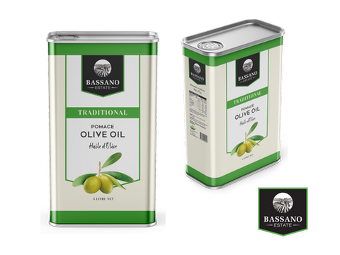 100% AUSTRALIAN PURE OLIVE OIL (BASSANO) 4L