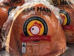 HAM WHOLE BONELESS PER KG MOUNT WARNING