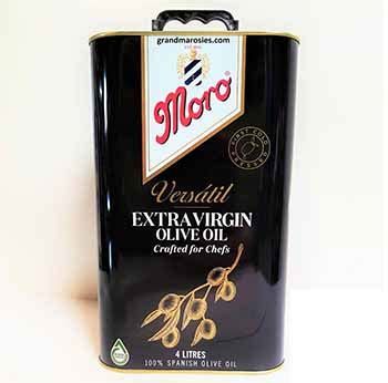 OLIVE OIL - MORO VERSATIL EXTRA VIRGIN 4L