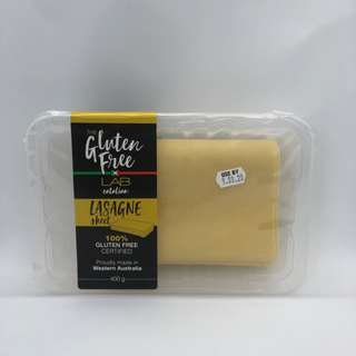 WHEAT FREE LASAGNE SHEETS 400G GLUTEN FREE LAB