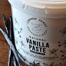 VANILLA BEAN PASTE - COMMON SENSE 1KG