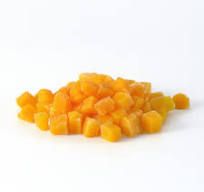 PEACH DICED FROZEN 1KG