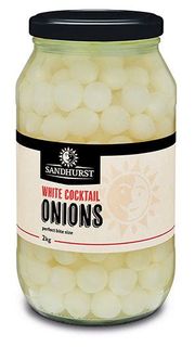 COCKTAIL ONIONS 2KG SANDHURST