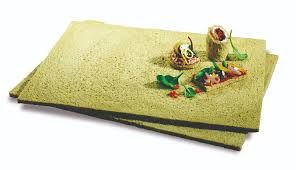 BREAD SHEETS SPINACH 40x30CM