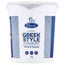 GREEK YOGHURT - CHRIS'S 1KG