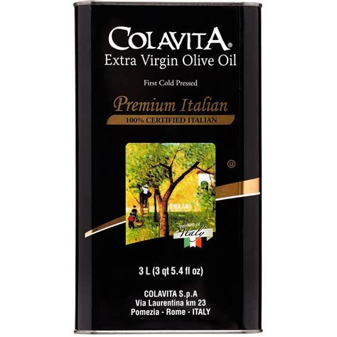 OLIVE OIL - COLAVITA PREMIUM ITALIAN EVOO EXTRA VIRGIN 3L