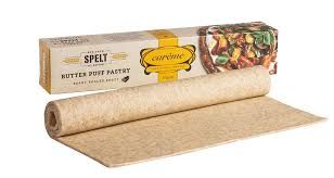 CAREME BUTTER PUFF PASTRY SPELT 5KG