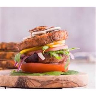 BURGER LUXURY VEGGIE 24 X 100G (VEGAN & GF)