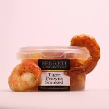 TIGER PRAWNS SMOKED 200G SEGRETI