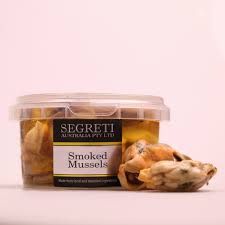 SMOKED MUSSELS 200G SEGRETI