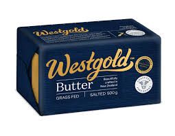 BUTTER (NZ) SALTED 1KG WESTGOLD