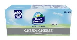 CHEESE - DAIRY FARMERS CREAM CHEESE 2KG