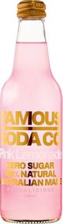 DRINKS - PINK LEMONADE FAMOUS SODA 12x330ML
