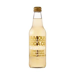 DRINKS - GINGER BEER FAMOUS SODA 12x330ML
