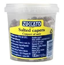 CAPERS - ZUCCATO SALTED 100G