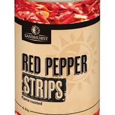 PEPPERS - FIRE ROASTED STRIPS A12
