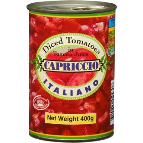 TOMATOES - WHOLE PEELED CAPRICCIO 400G