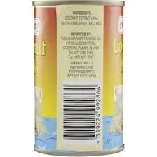 COCONUT MILK - PANDAROO 400ML (12)