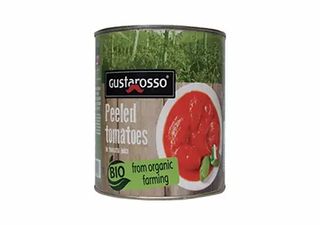 TOMATOES - WHOLE PEELED ORGANIC GUSTAROSSO A10
