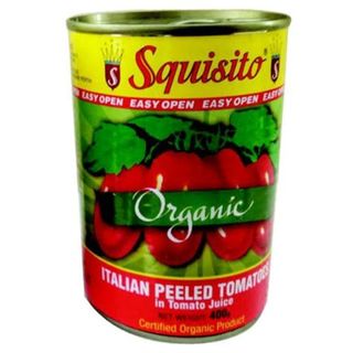 TOMATOES - WHOLE PEELED SQUISITO 400G
