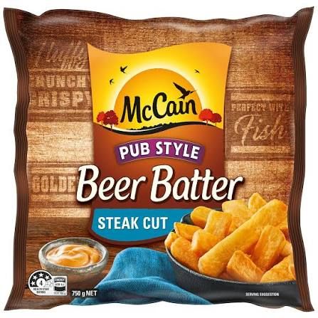 BEER BATTERED STEAK FRIES MCCAIN 12KG