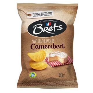 CHIPS - BRETS CAMEMBERT CRISPS (125Gx10)