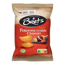 CHIPS - BRETS CHORIZO CRISPS (125Gx10)