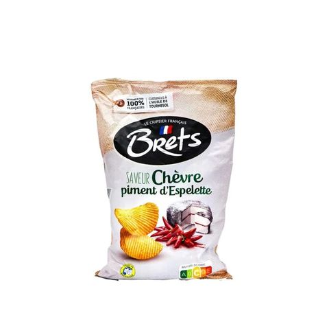 CHIPS - BRETS GOAT CHEESE CRISPS (125Gx10)