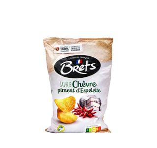 BRETS CHIPS GOAT CHEESE (125G x 10)