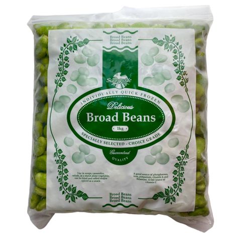 BEANS - BROAD BEANS FROZEN 1KG