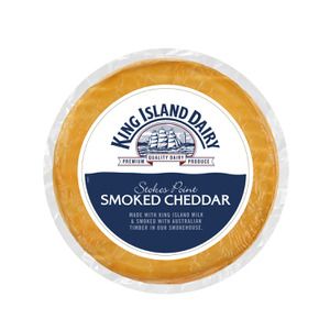 CHESE STOKES POINT CHEDDAR SMOKED P/KG