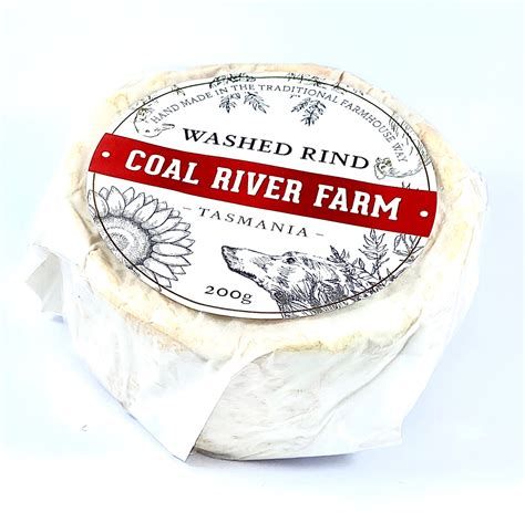 CHEESE - BRIE COAL RIVER WASH RIND 200G